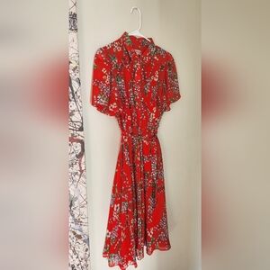 Nanette Lepore Wrap Dress Size 8